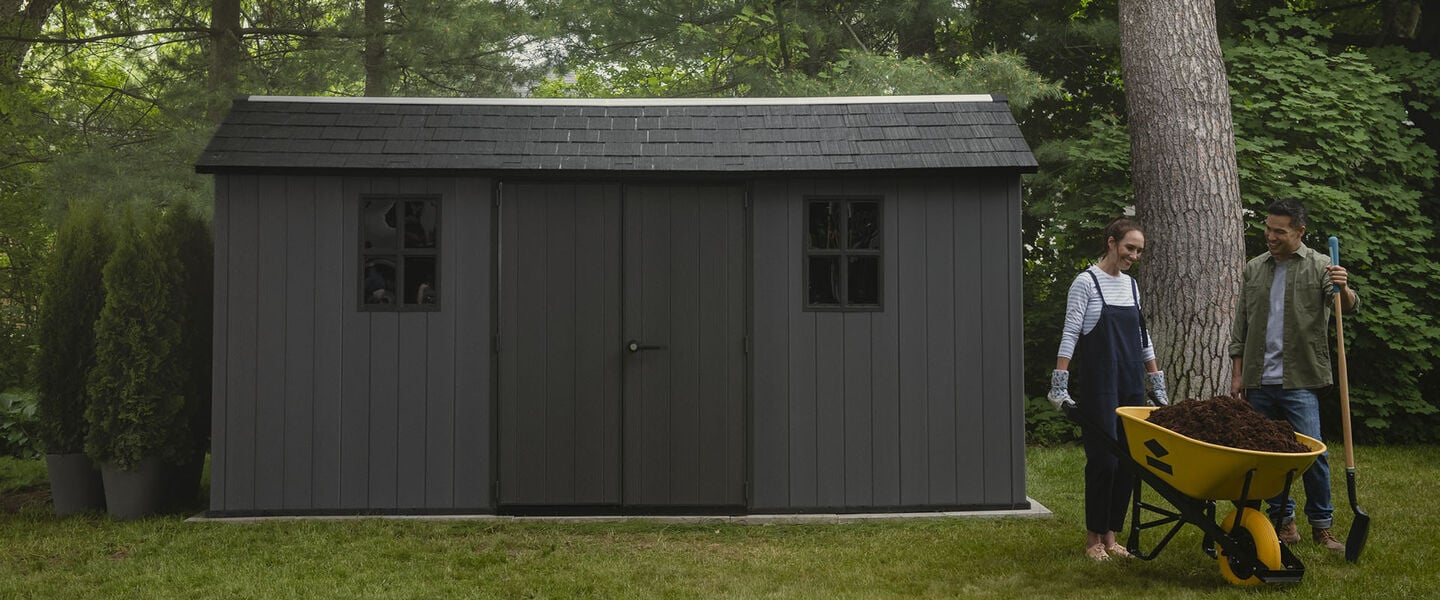 keter gray newton extra large shed