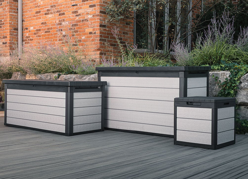 denali deck boxes in different sizes