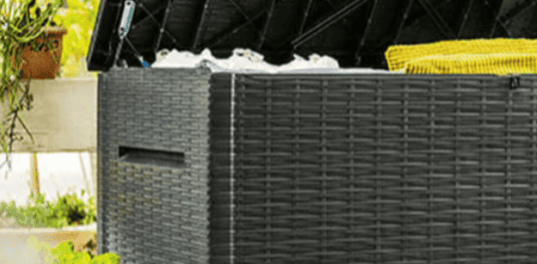 Java Graphite 230 Gallon Storage Deck Box - Keter US