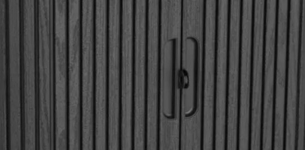 Velo 30 Gal Outdoor Cabinet Deck Box Graphite Set of 2 - Keter US