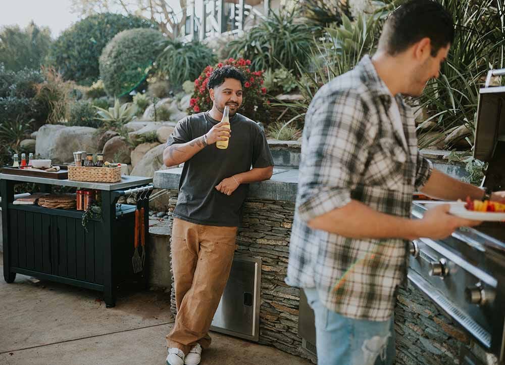outdoor prep station