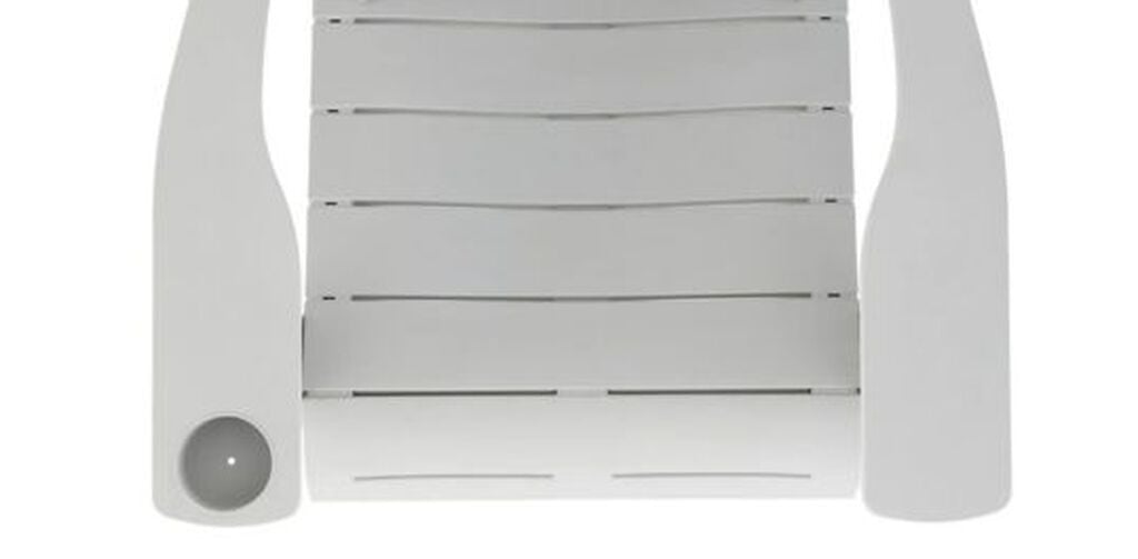 Modern Adirondack Chair With Cup Holder White - Keter US