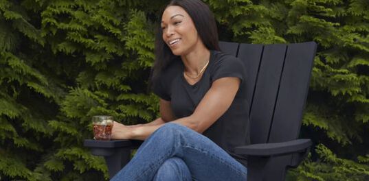 Modern Blue Outdoor Adirondack Chair - Keter US