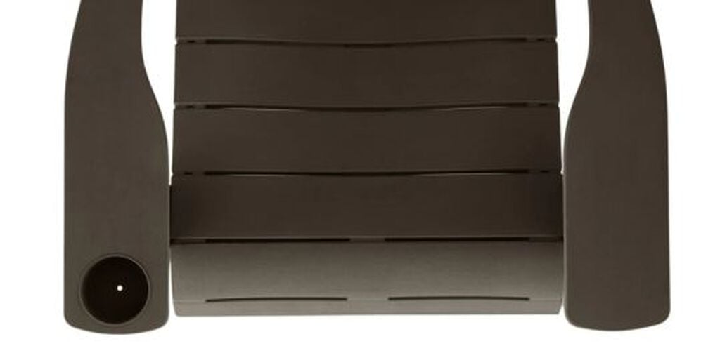 Modern Adirondack Chair With Cup Holder Brown - Keter US