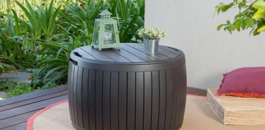 Circa Brown 37 Gallon Storage Deck Box - Keter US