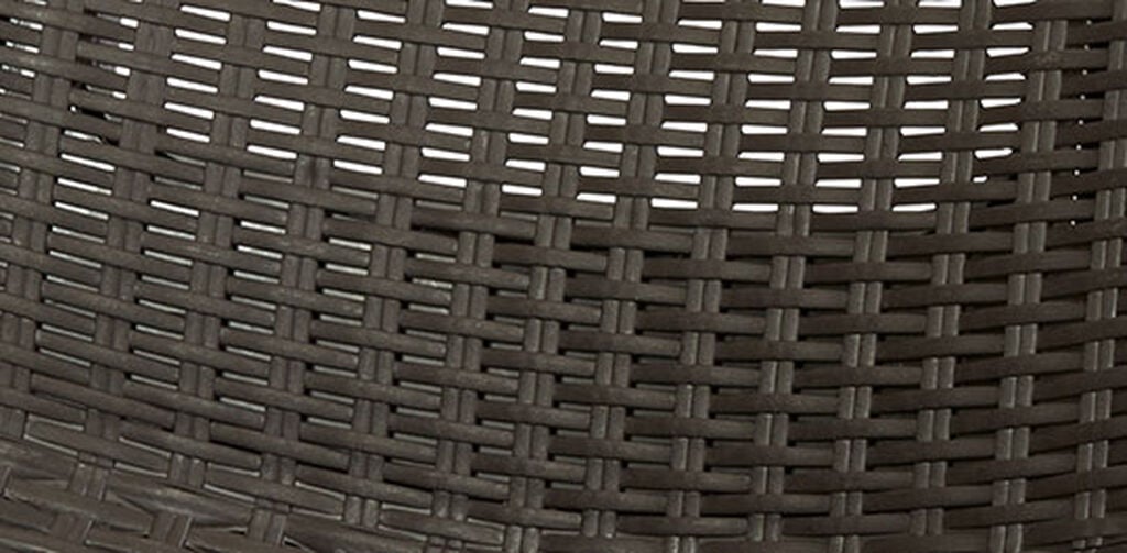 Rio Patio Rattan Look Outdoor Seating Set of 3 Graphite - Keter US