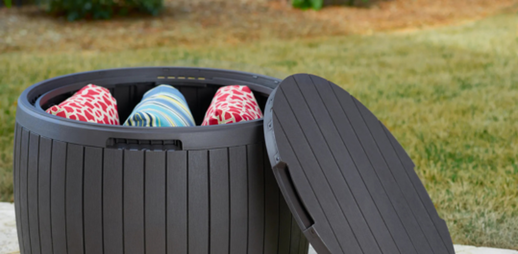 Circa Brown 37 Gallon Storage Deck Box - Keter US