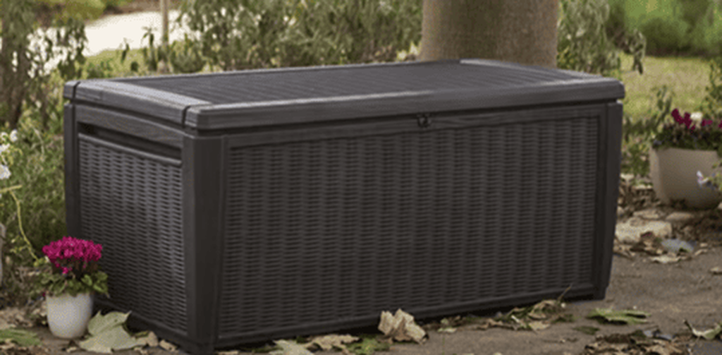 Sumatra Brown 135 Gallon Storage Deck Box - Keter US