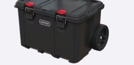 Stack & Roll 2.0 Tool Storage System Black - Keter US