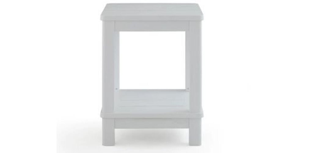 Deluxe Adirondack Two Tier Side Table - White - Keter US