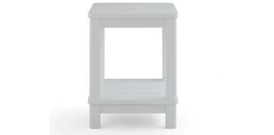 Deluxe White Outdoor Adirondack Side Table - Keter US