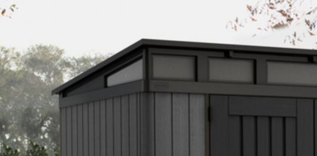 Keter Belfort 8x6 Storage Shed - Graphite - Keter US