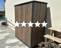 keter signature vertical shed with 5 stars