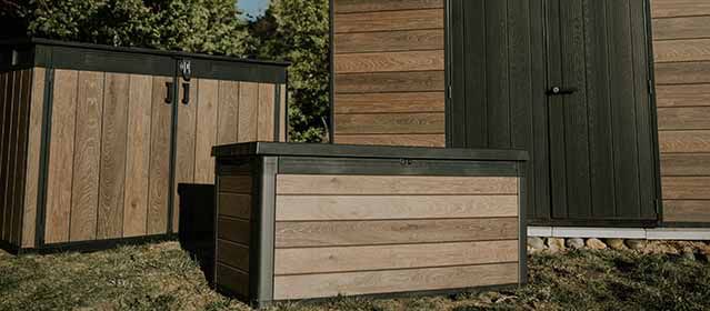 Keter signature deck box and sheds