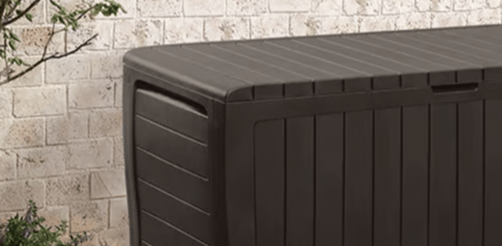 Marvel Brown 71 Gallon Storage Deck Box - Keter US