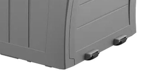 71 Gallon Storage Marvel Deck Box Gray - Keter US