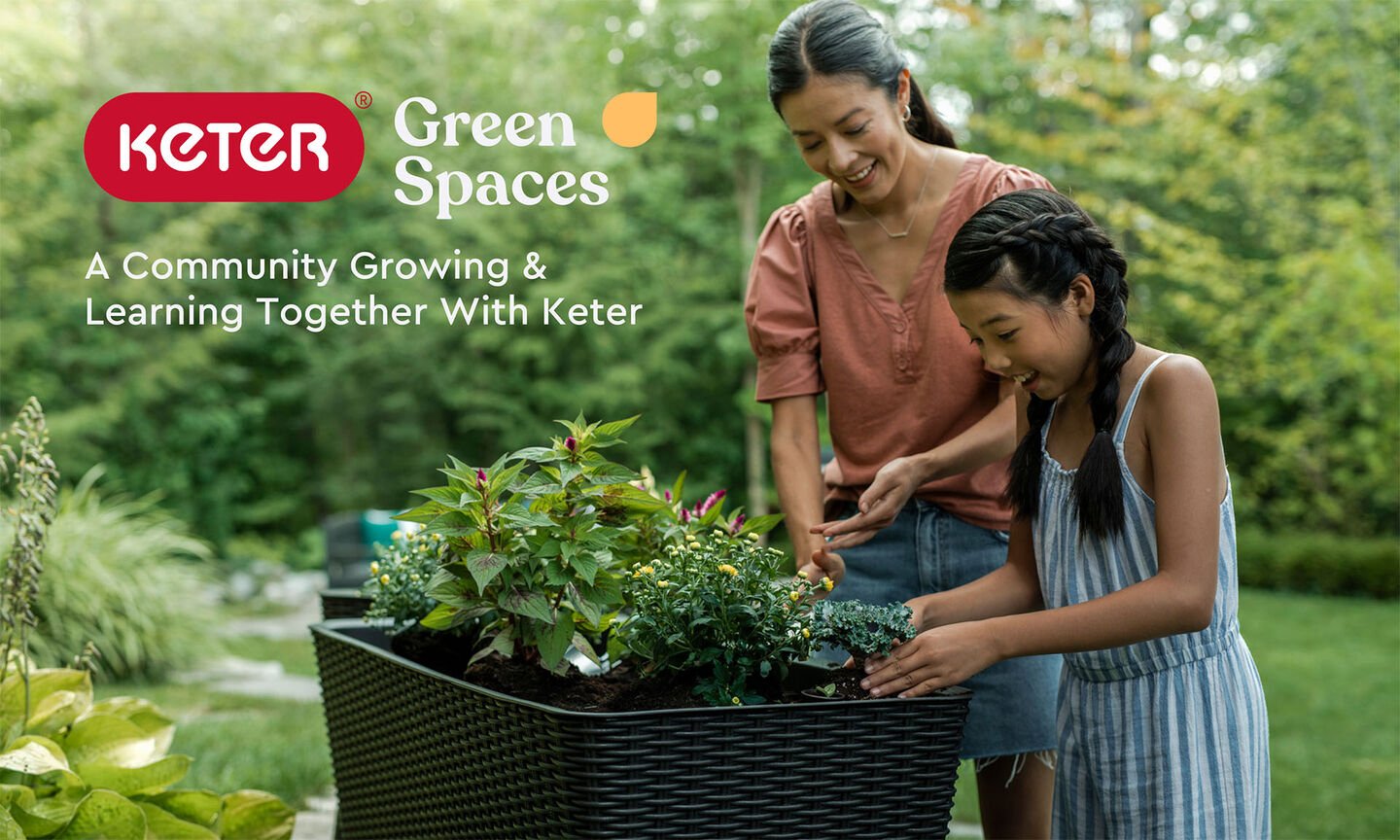 Keter Green Spaces: A Community Growing & Learning Together with Keter
