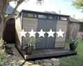 Keter plastic large shed with 5 stars