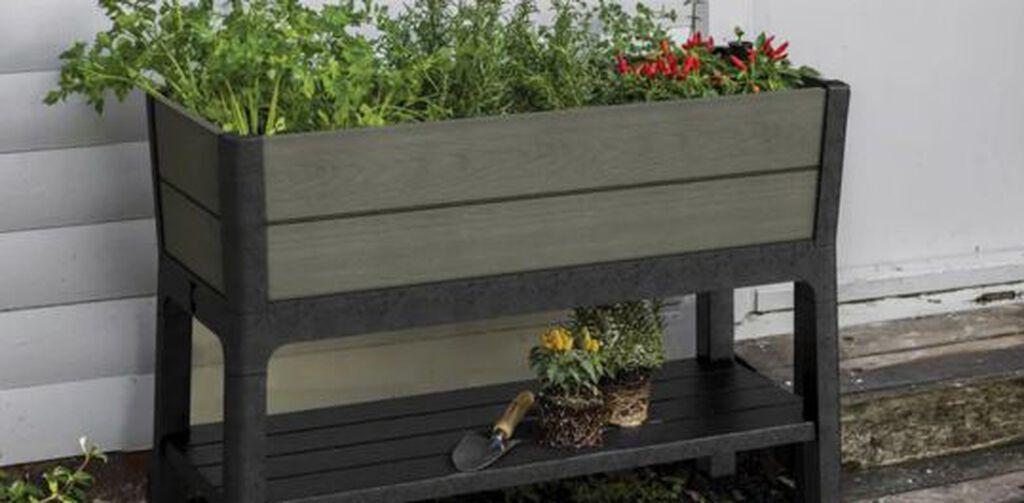 Darwin 29 Gallon Elevated Garden Bed - Green - Keter US