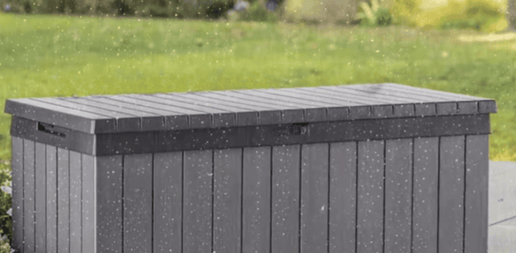 Darwin Graphite 100 Gallon Storage Deck Box - Keter US