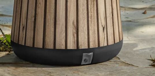 Self Watering Pine Brown Conical Tall Planter - Keter US