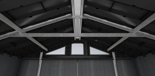 Stronghold 8x8 Shed​ - Double Door Shed - Graphite - Keter US