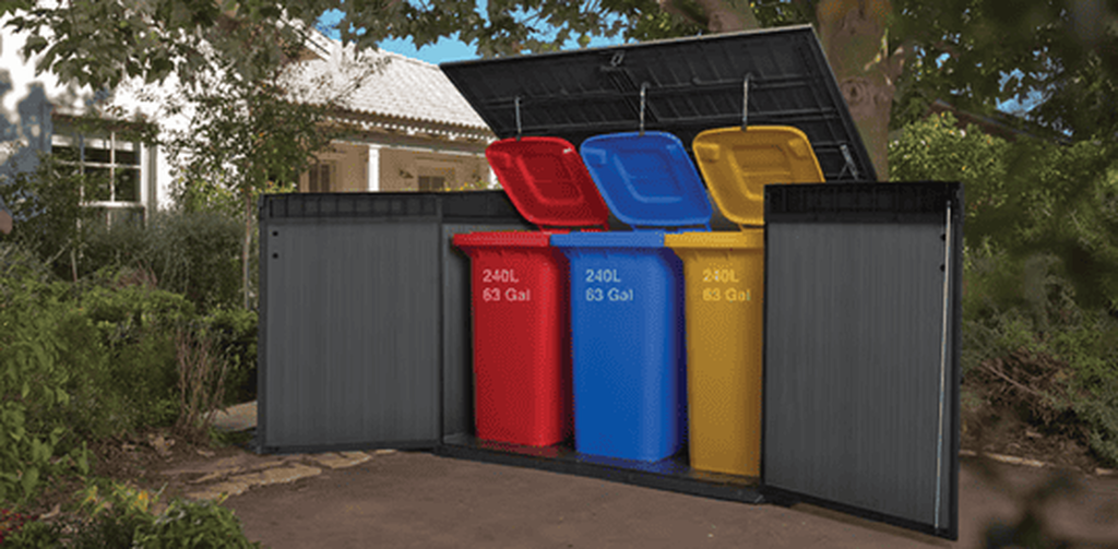 Cortina Mega Graphite Small Storage Shed - 6x3.5 Shed - Keter US