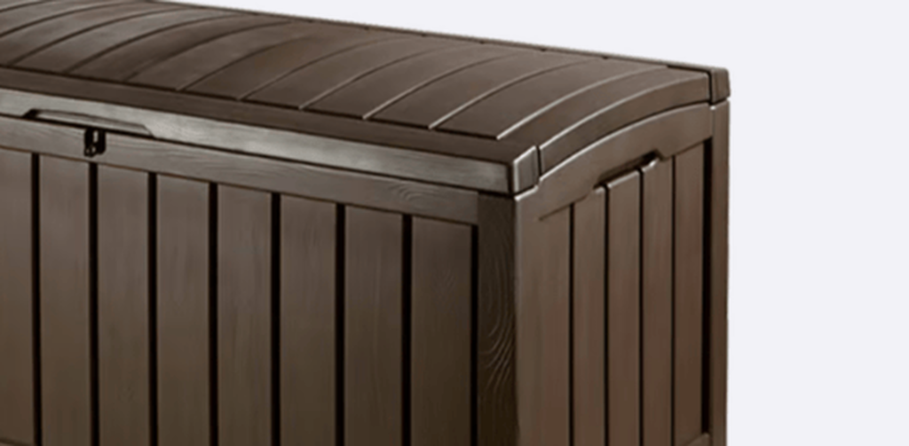 Glenwood Brown 101 Gallon Storage Deck Box - Keter US