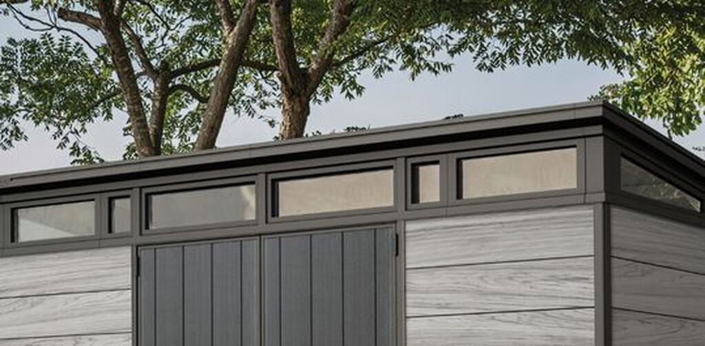 Gray Signature 11x7 Large Storage Shed - Keter US