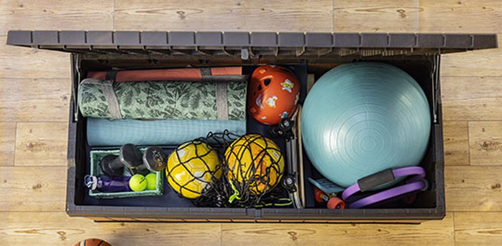 Darwin Grey 150 Gallon Storage Deck Box - Keter US