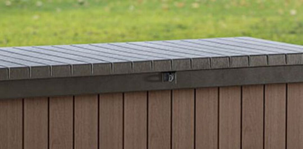 Darwin Brown 150 Gallon Storage Deck Box - Keter US