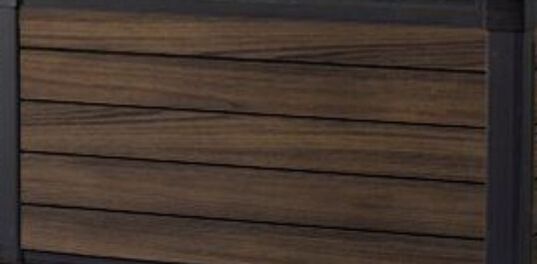 100 Gallon Deck Box Signature Storage Box Rosewood Brown - Keter US