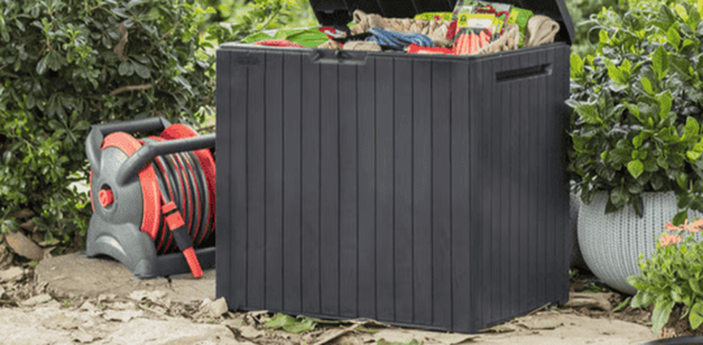 City Box Graphite 30 Gallon Storage Deck Box - Keter US