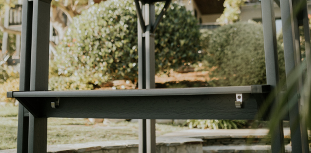 Signature 8x6.5 Outdoor Grill Gazebo - Ashwood Brown - Keter US