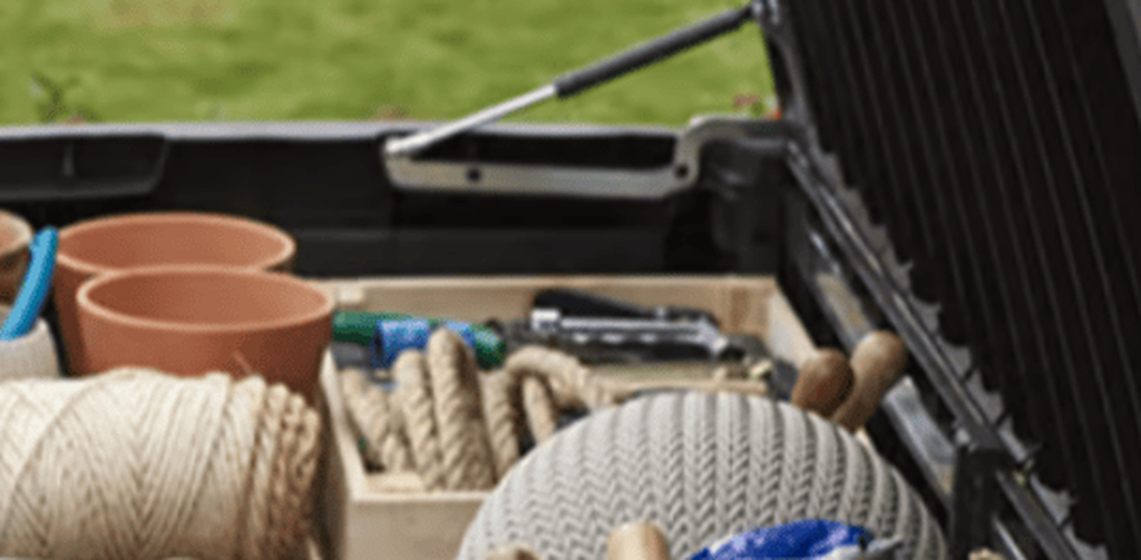 Sumatra Brown 135 Gallon Storage Deck Box - Keter US