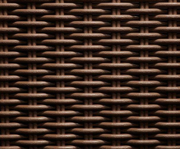 close up keter resin brown rattan texture