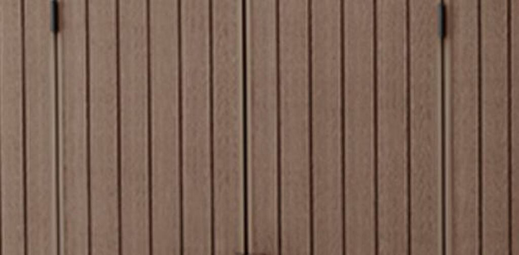 Darwin Brown Medium Storage Shed - 6x8 Shed - Keter US