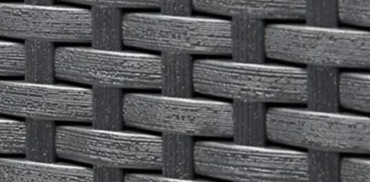 Salta 3 Seater Settee Outdoor Sofa - Graphite - Keter US