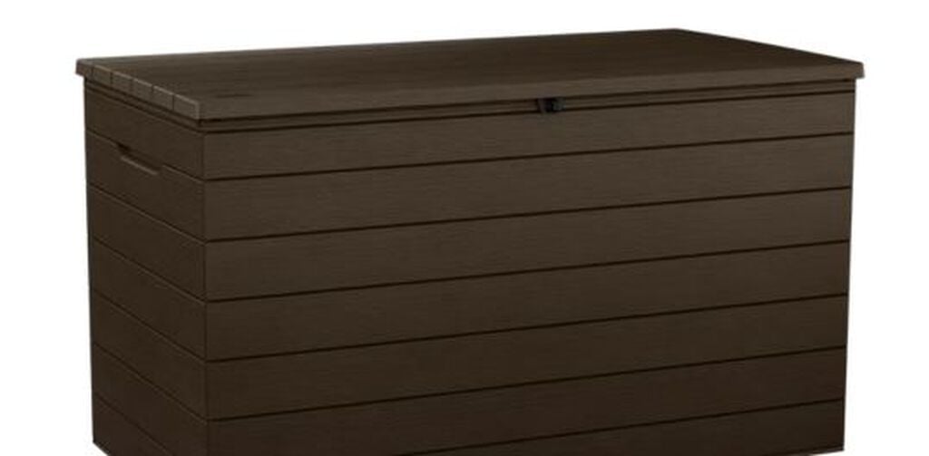 Astoria 150 Gallon Deck Box - Brown - Keter US
