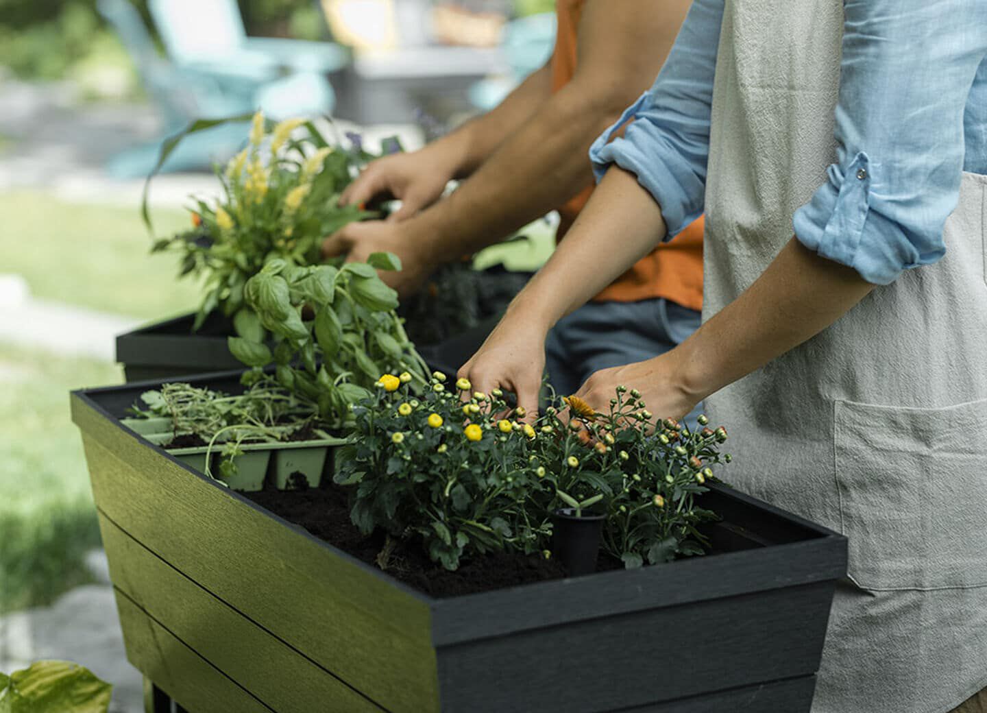 Urban Bloomer Elevated Garden Bed - 12.7 Gallon