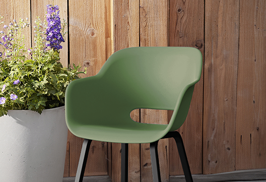 Noa Schalenstuhl - 2er Pack - 56,5x55x80 cm - Grün