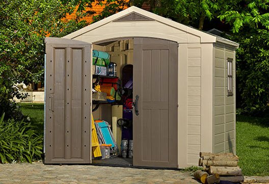 Factor Shed 8x6ft - Brown