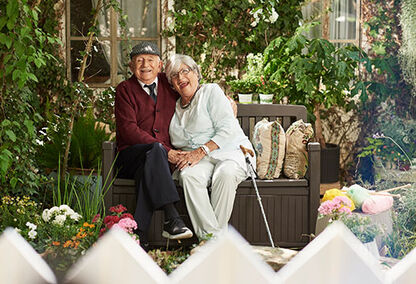 Brown Patio 60 Gallon Outdoor Storage Bench - Keter US