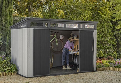 Artisan 11x7 Shed - Large Shed Grey - Keter Canada