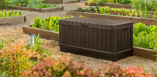 92 Gallon Deck Box Kentwood Storage Box Brown - Keter US