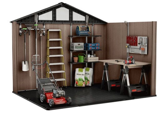 Stronghold 10x8 Shed - Brown