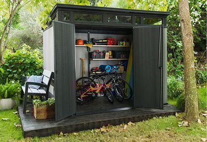 Artisan 97 Tuinhuis 277x218x226cm - Grijs