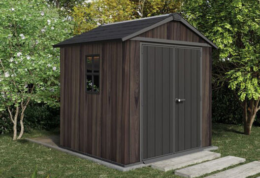 Signature Apex Shed 7x7.5ft - Rosewood