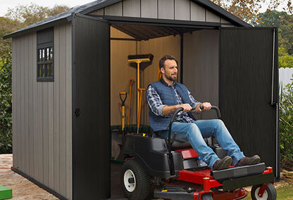Oakland Shed 7.5x9ft - Grey