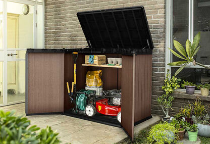 Store It Out Darwin 1150L Storage Shed - Brown